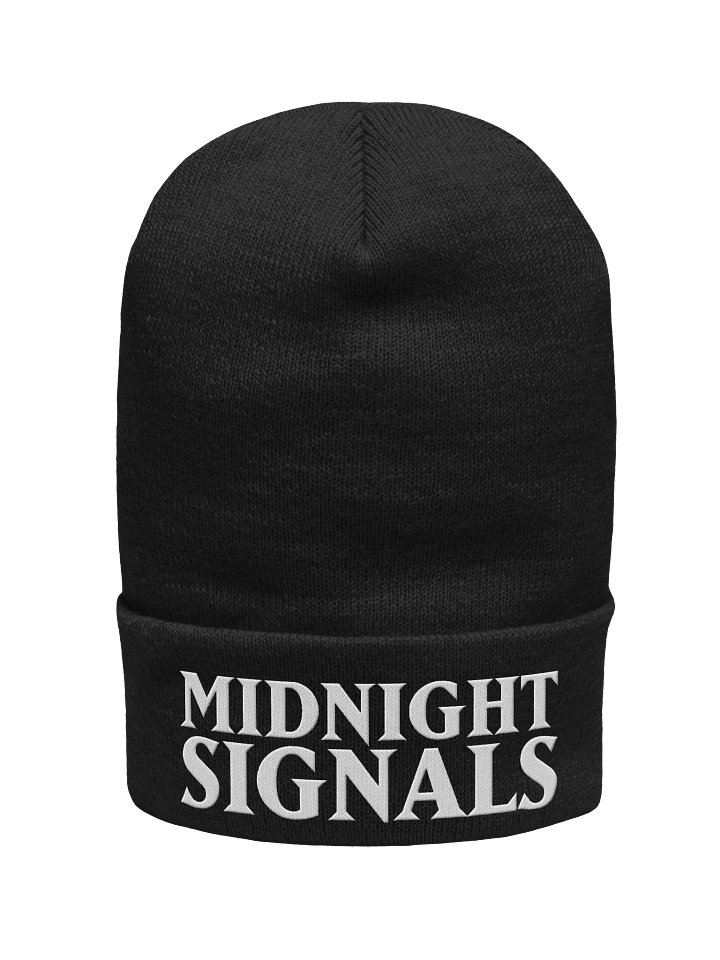 Pixelated Monochrome Dreams Beanie product image (5)