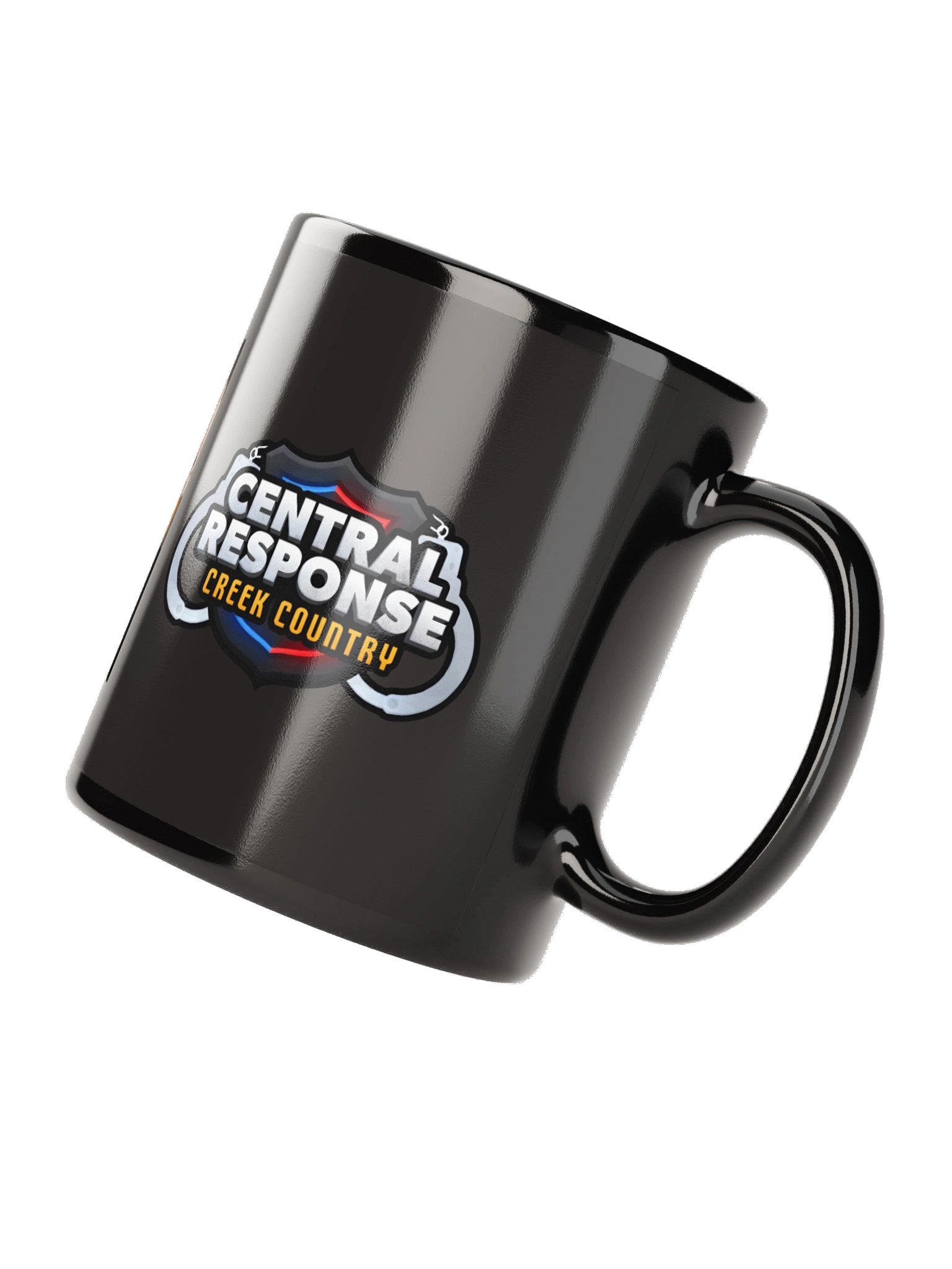 Central Roleplay Community Black Glossy Mug product image (7)