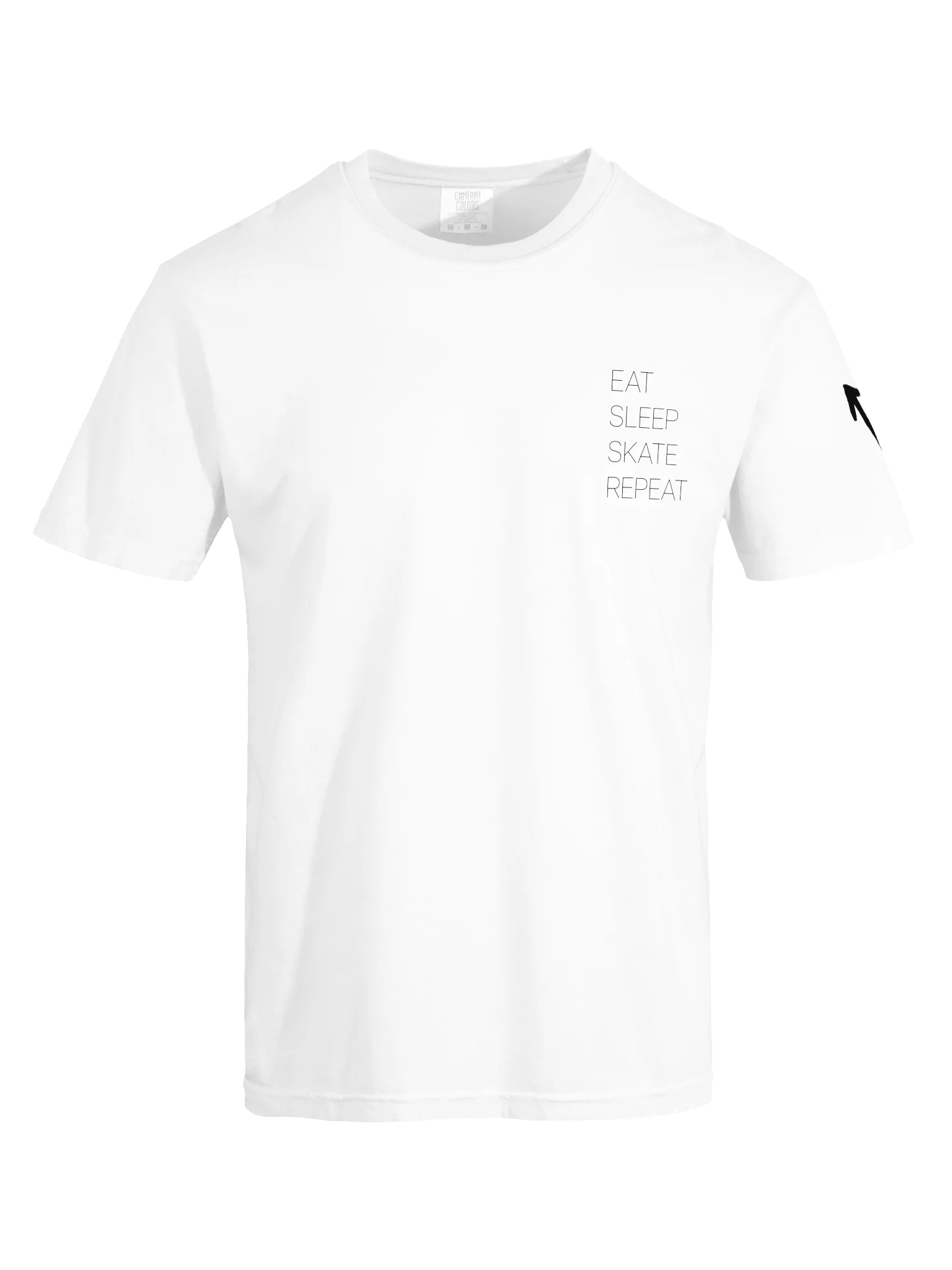 Upgrid Skate T-shirt (Eat, sleep, skate, repeat) product image (5)