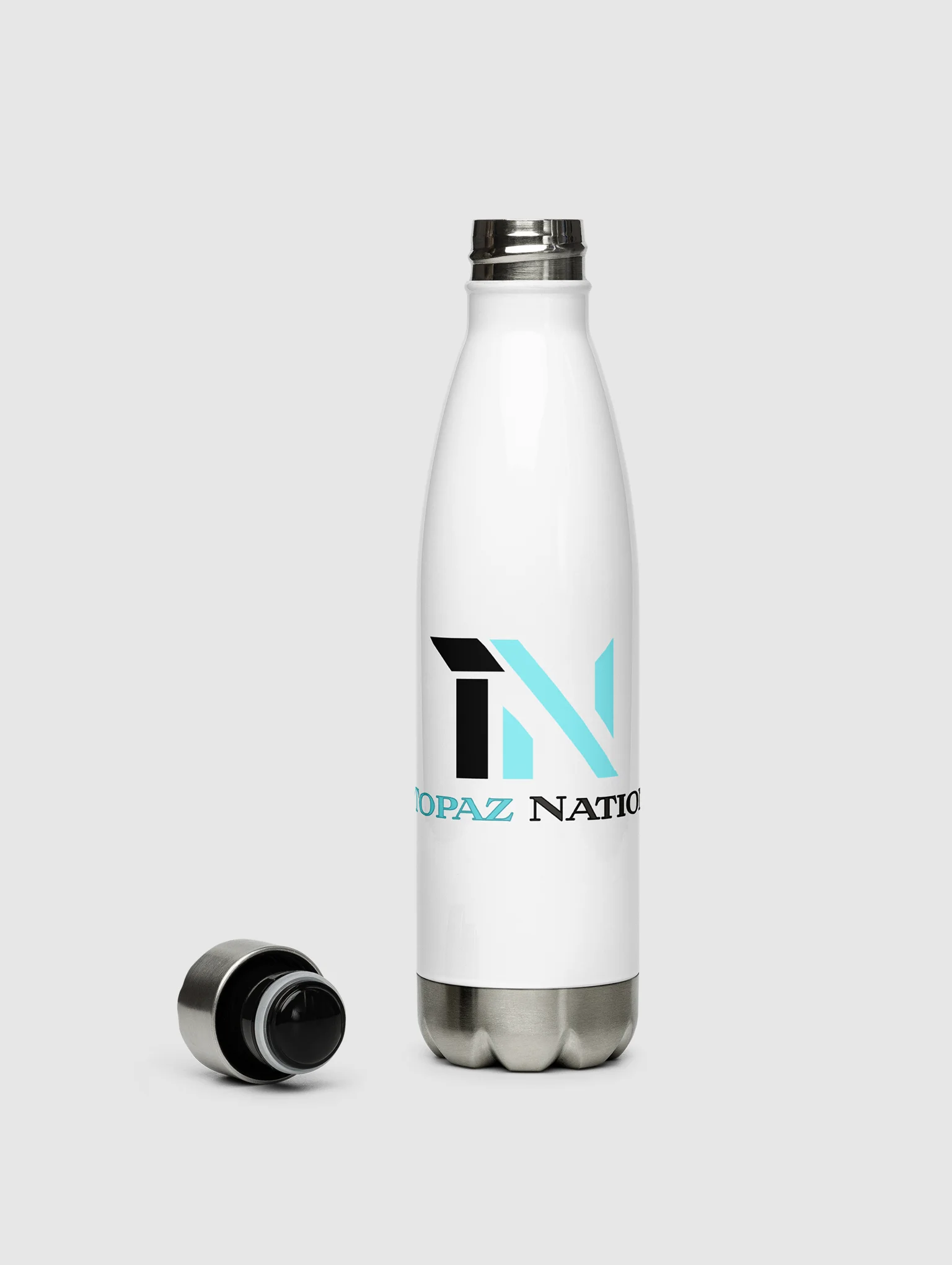Topaz Nation Stainless Steel Water Bottle product image (1)
