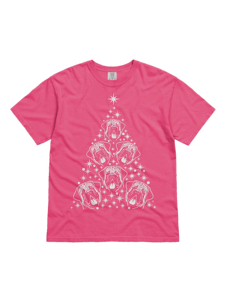 English Mastiff Christmas Tree T-Shirt product image (2)