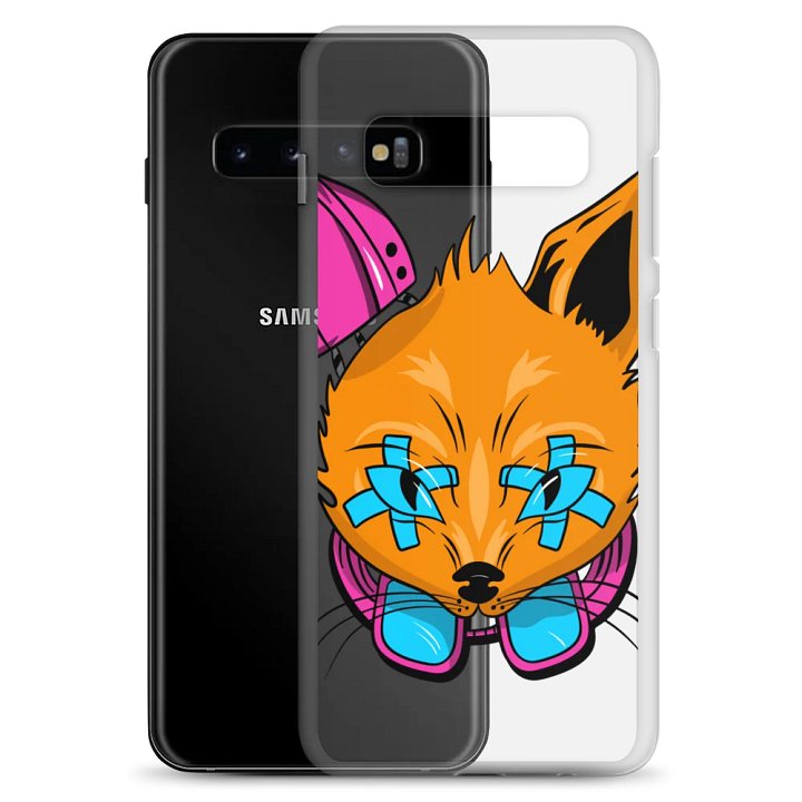 ShepQuest Cyberfox Samsung® Clear Case product image (2)