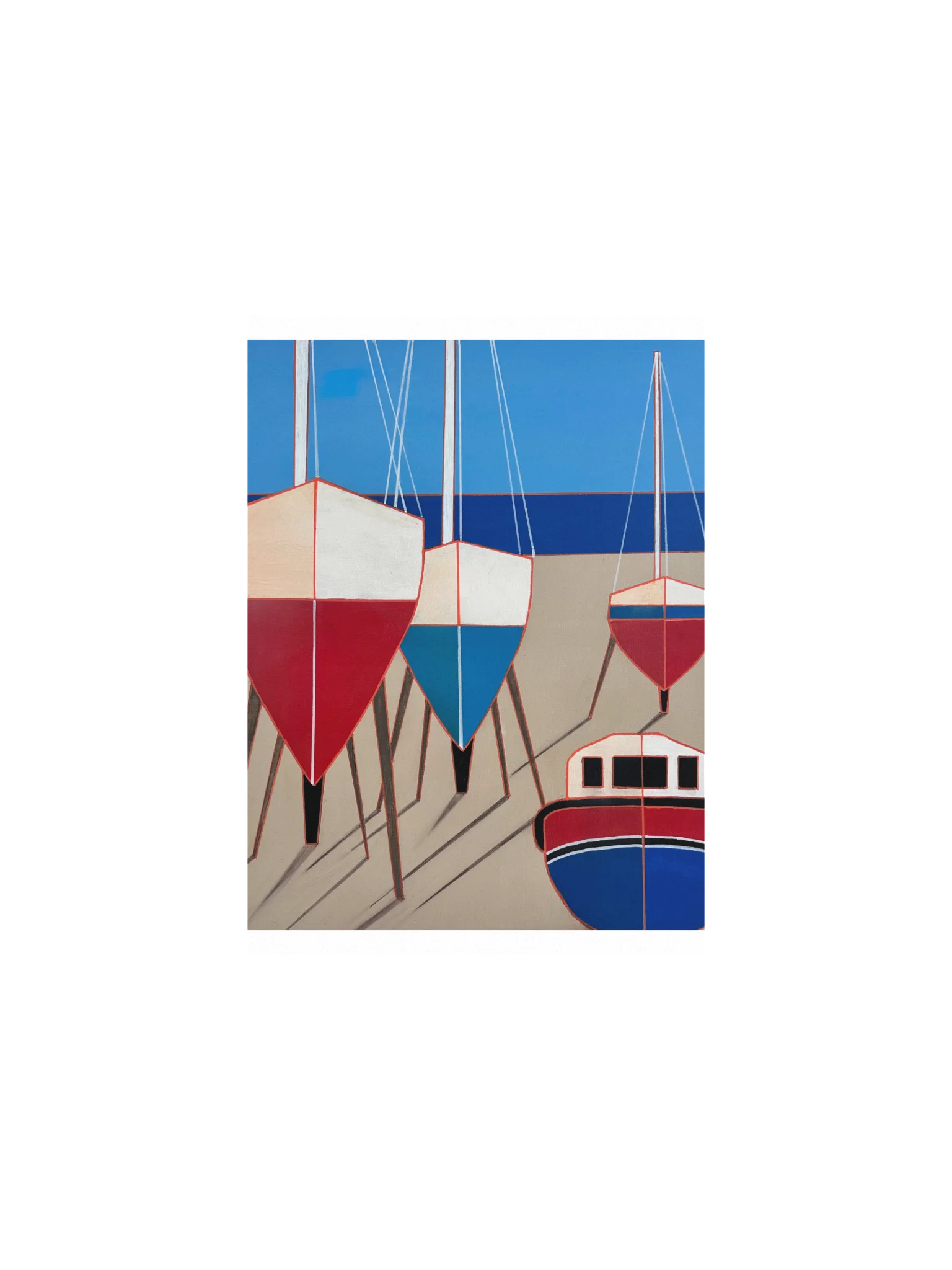 Print: Boatyard #1 product image (1)