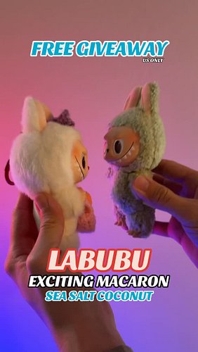 🚨 ATTENTION COLLECTORS! 🧸 GIVEAWAY TIME! (U.S. Only) ‼️

We’re giving away one (1) Labubu collectible (Sea Salt Coconut, auth...