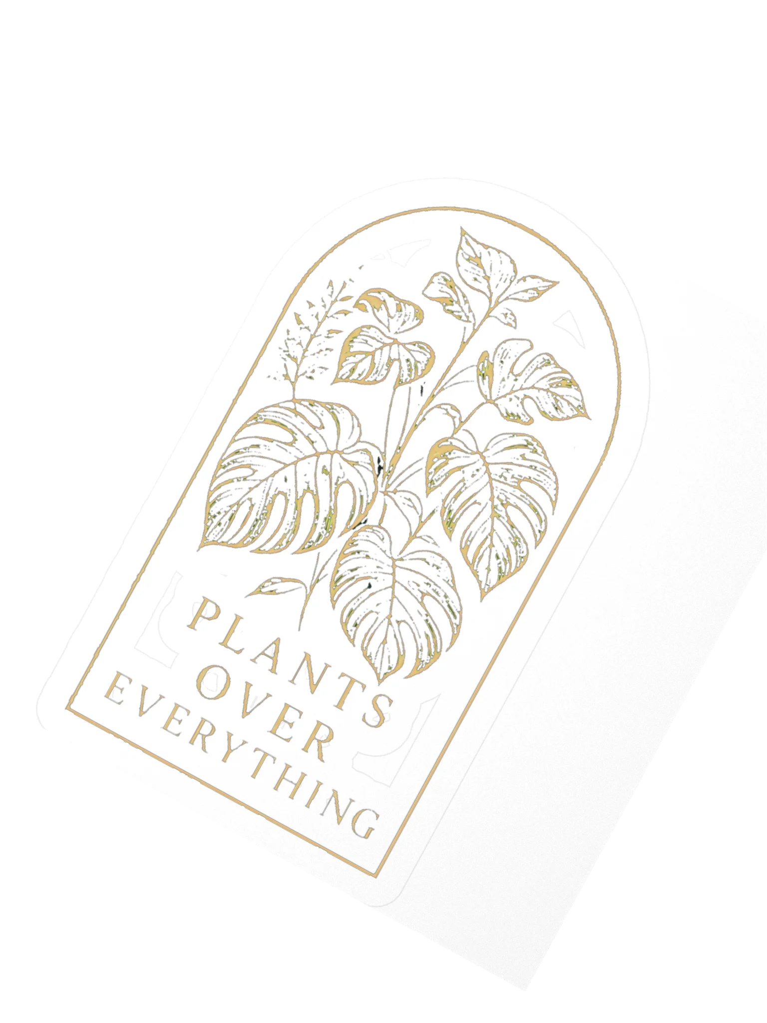 Plants Over Everything Sticker product image (2)