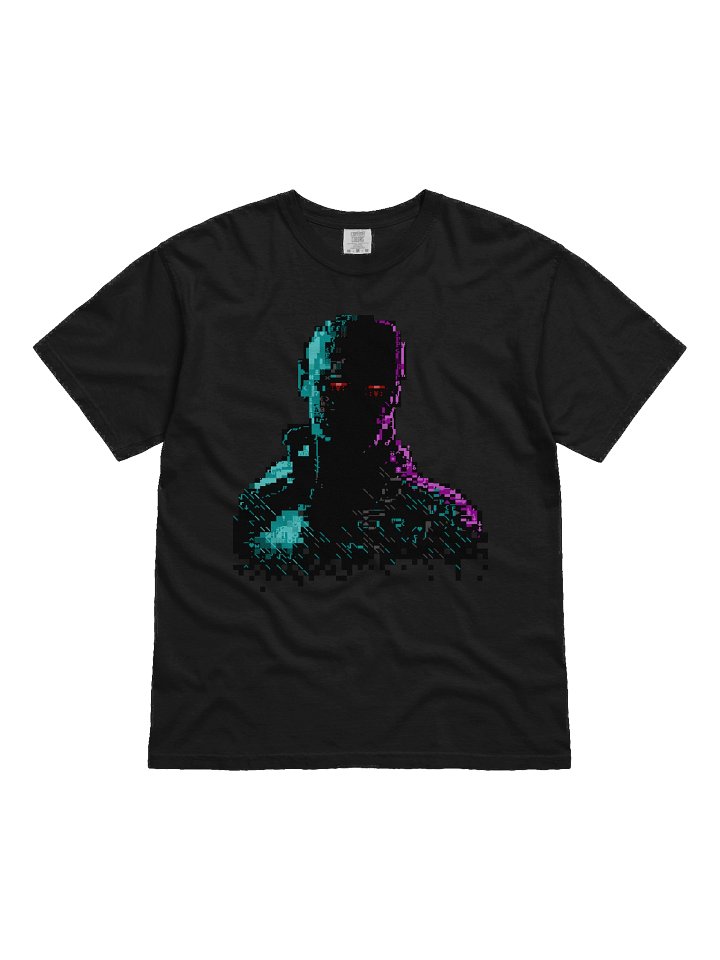 Ghost in the Wires ASCII Art T-Shirt product image (2)
