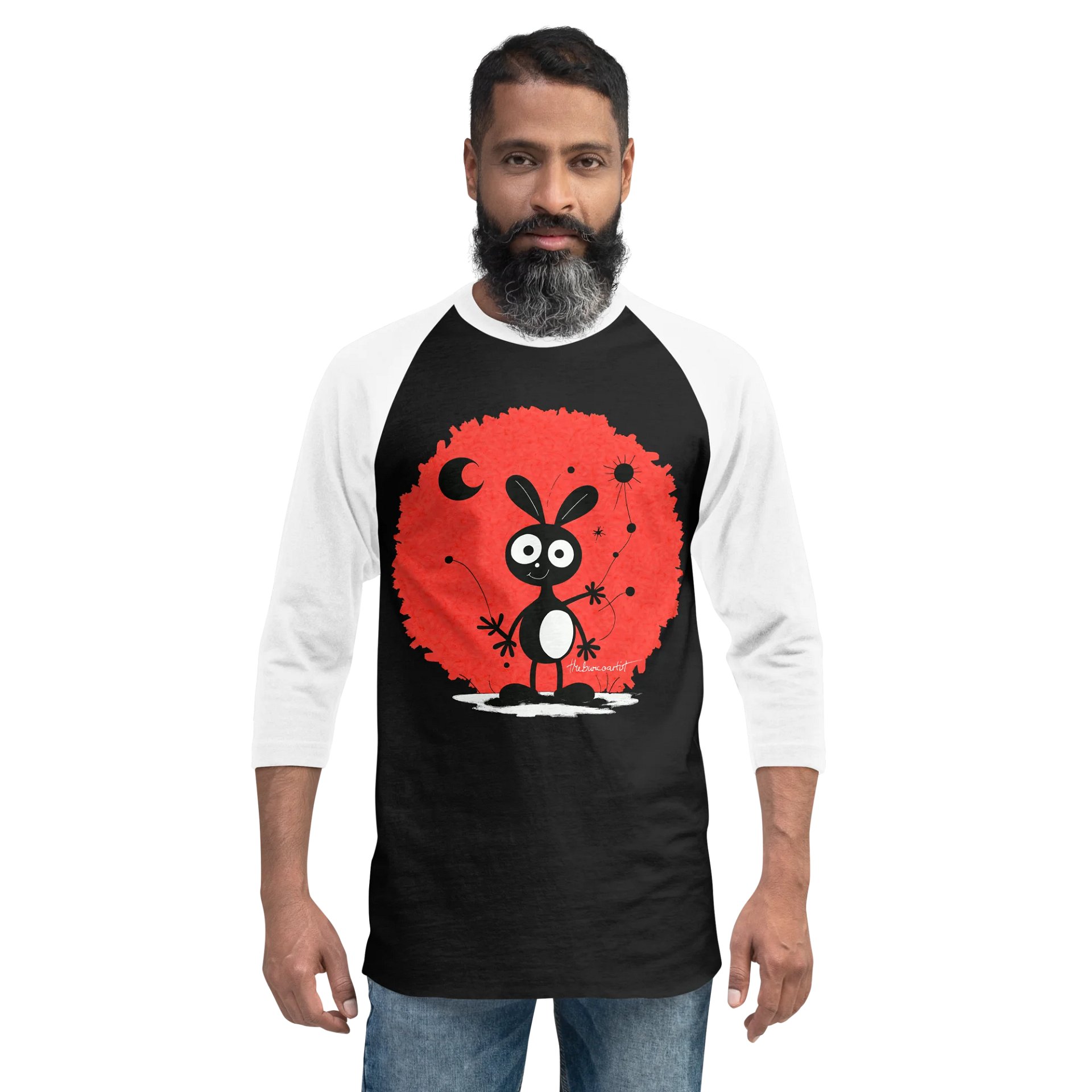 Tultex Fine Jersey Raglan Tee product image (1)