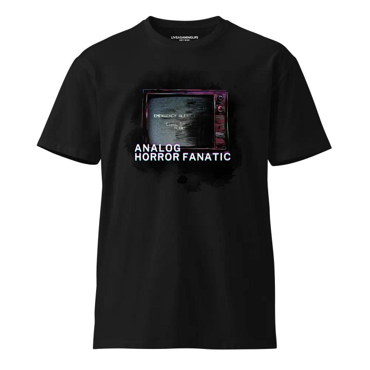 LOST SIGNAL - Analog Horror Fanatic T-Shirt 📺🔊 product image (1)