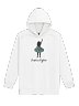 Ovarian Cancer - Fearless Fighter Unisex Hoodie [white]