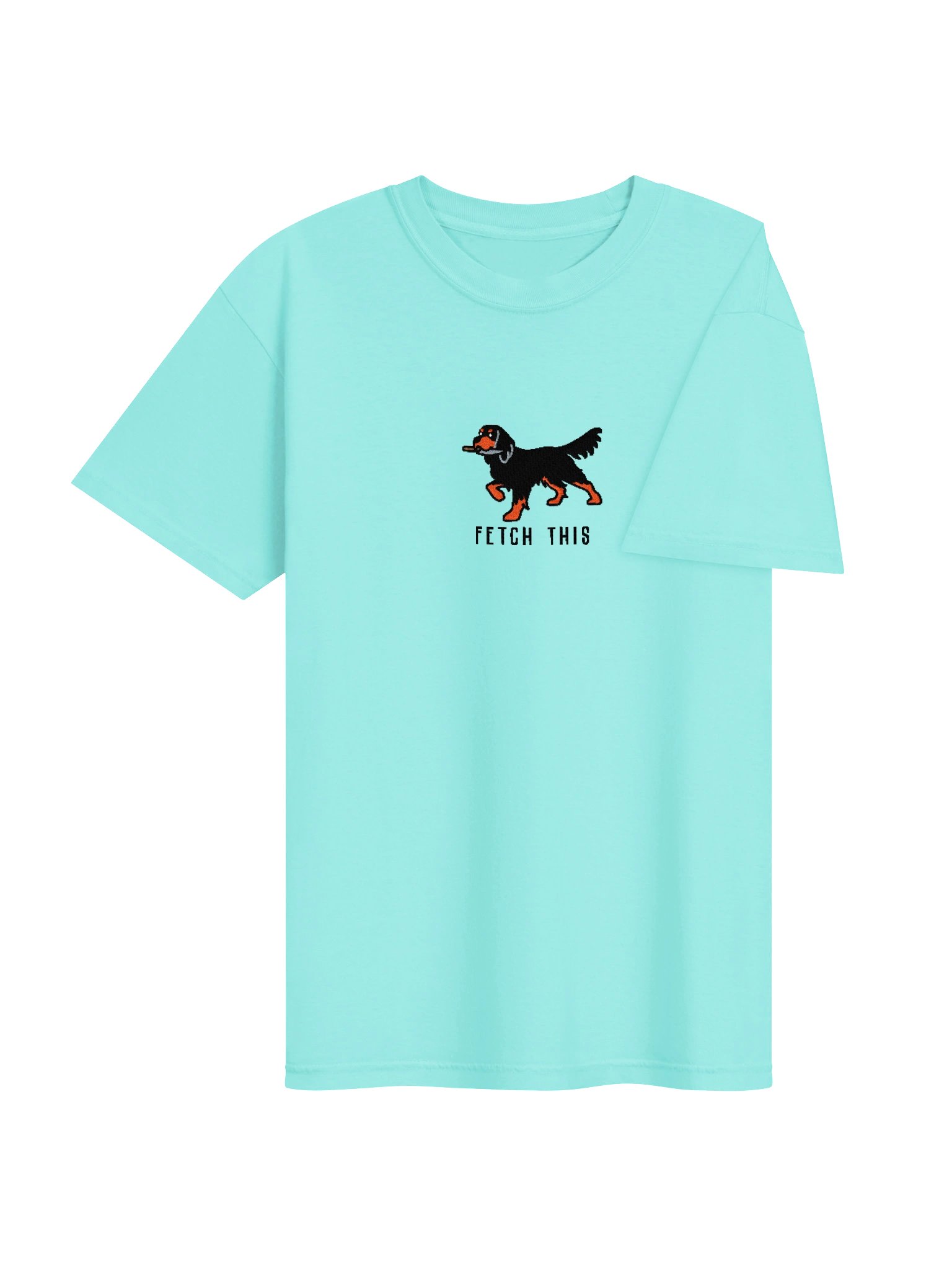 Fetch This Funny Chibi-Style Embroidered T-Shirt for Gordon Setter Owners product image (94)