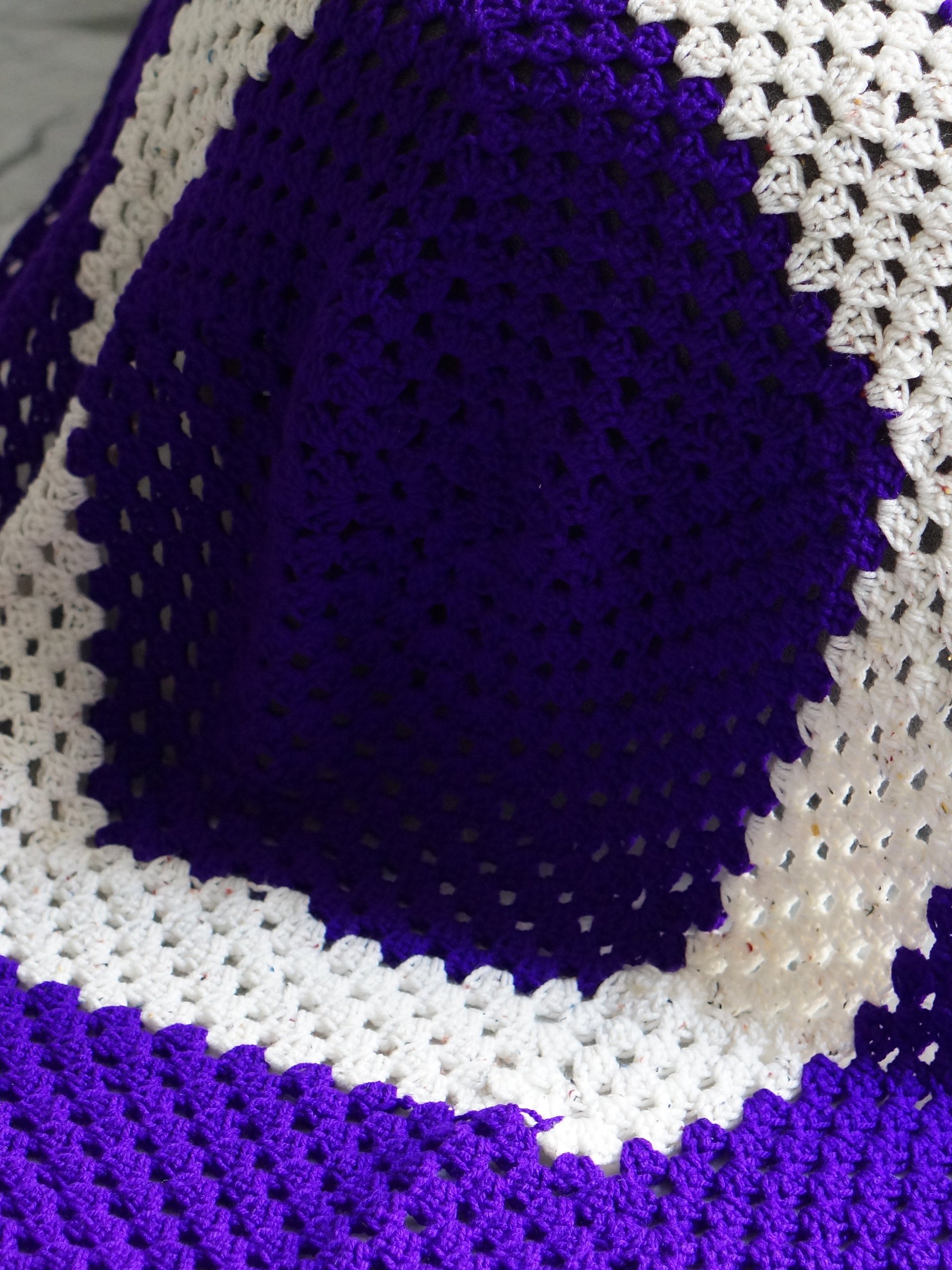 Granny round blanket pdf pattern product image (3)