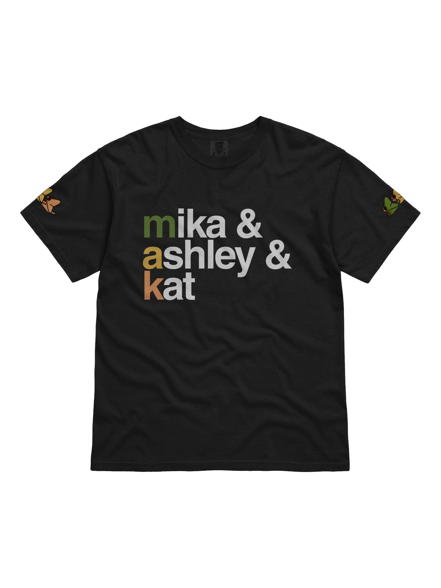 mika & ashley & kat tee product image (1)