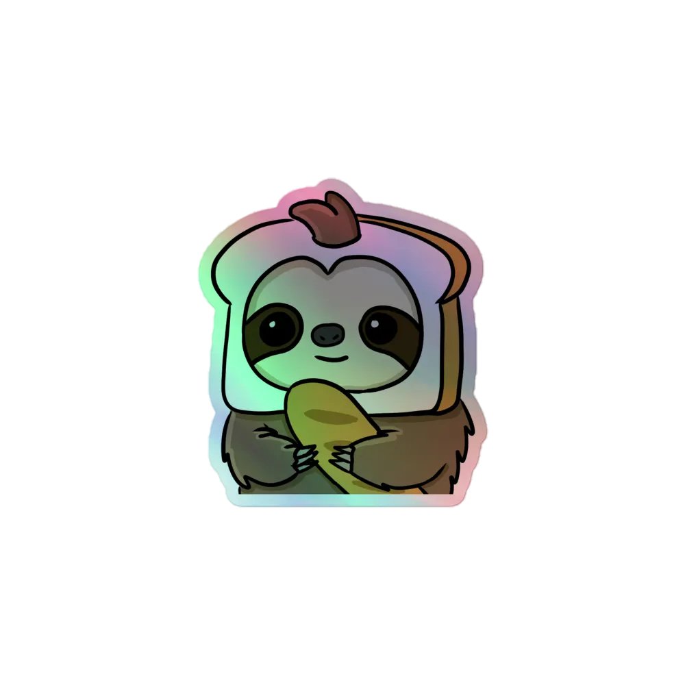 Holographic Sticker Sheet - Loaf product image (1)