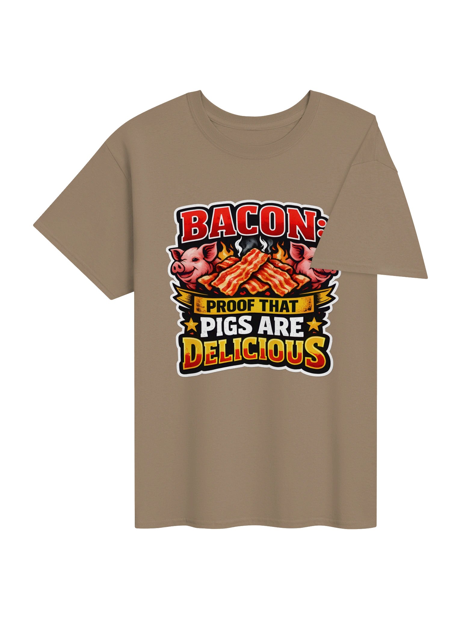 Bacon Proof That Pigs Are Delicious Tee product image (24)