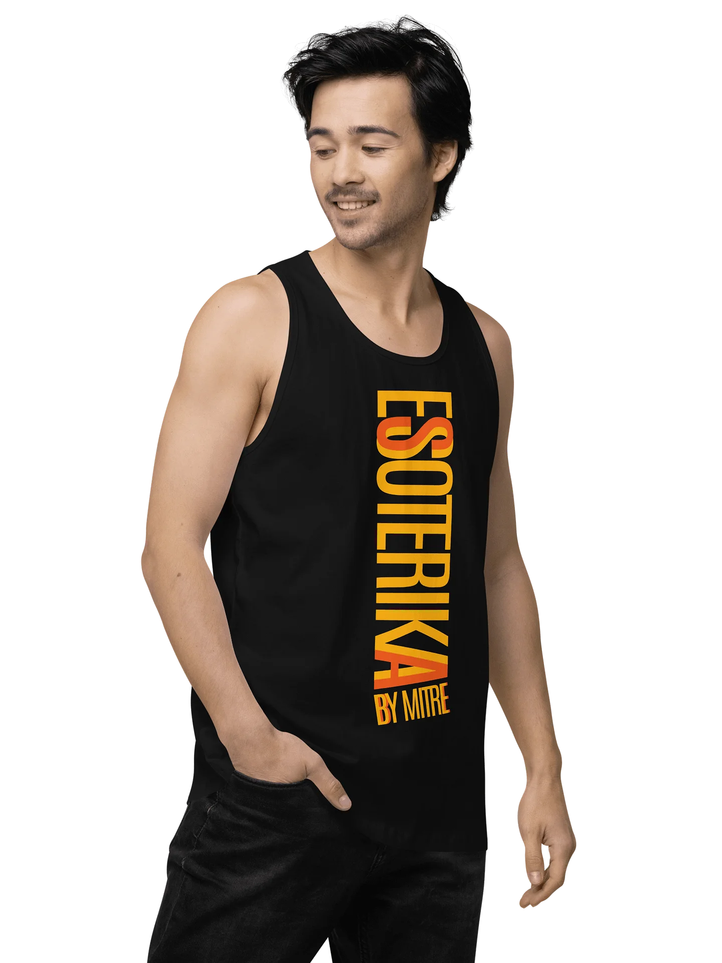 ESSOTERIKAA BY MITRE LOGO MEN'S TANK TOP product image (4)