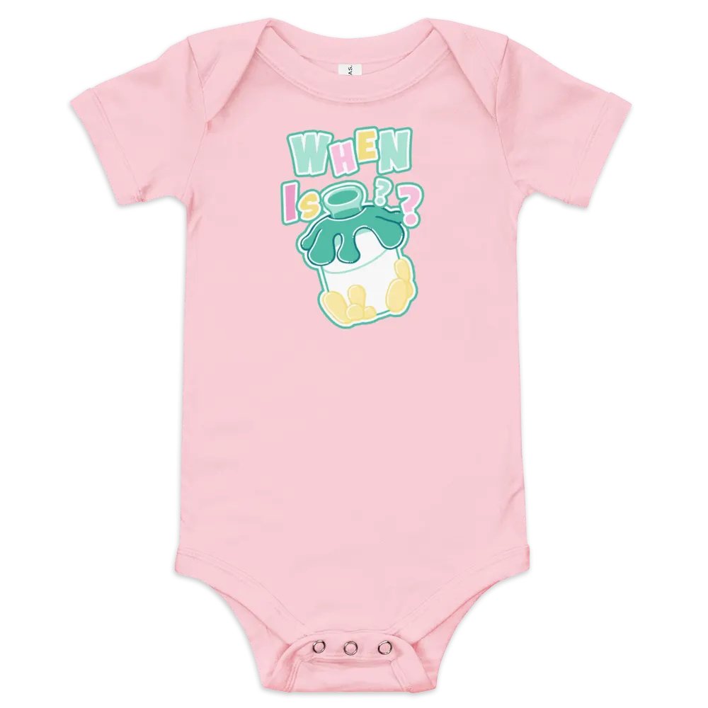 WHEN is Milk?? Baby Onesie product image (1)
