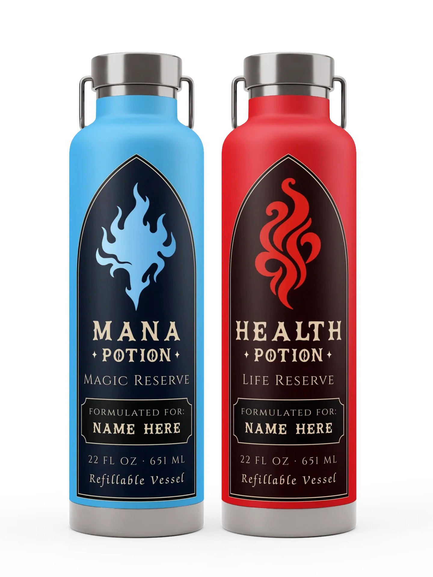 Personalized Health Potion Bottle giveaway