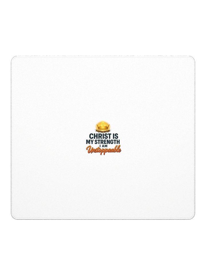 Unstoppable Faith Gaming Mouse Pad product image (2)