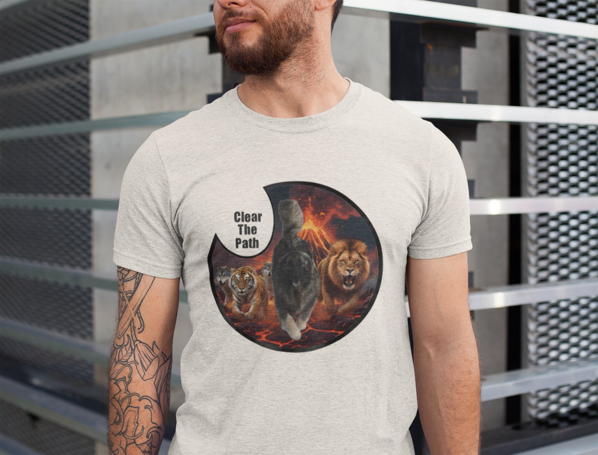Who Runs The Path? Volcano Dog T-Shirt product image (1)