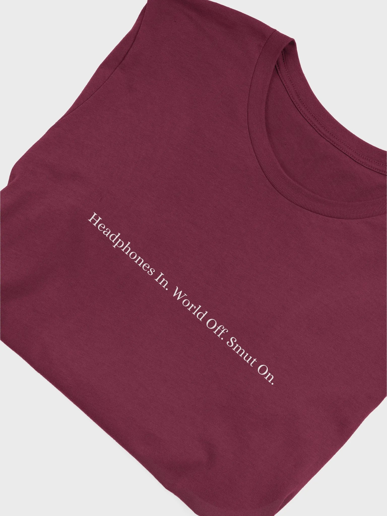 World Off. Smut On. Printed Tee - Words product image (35)