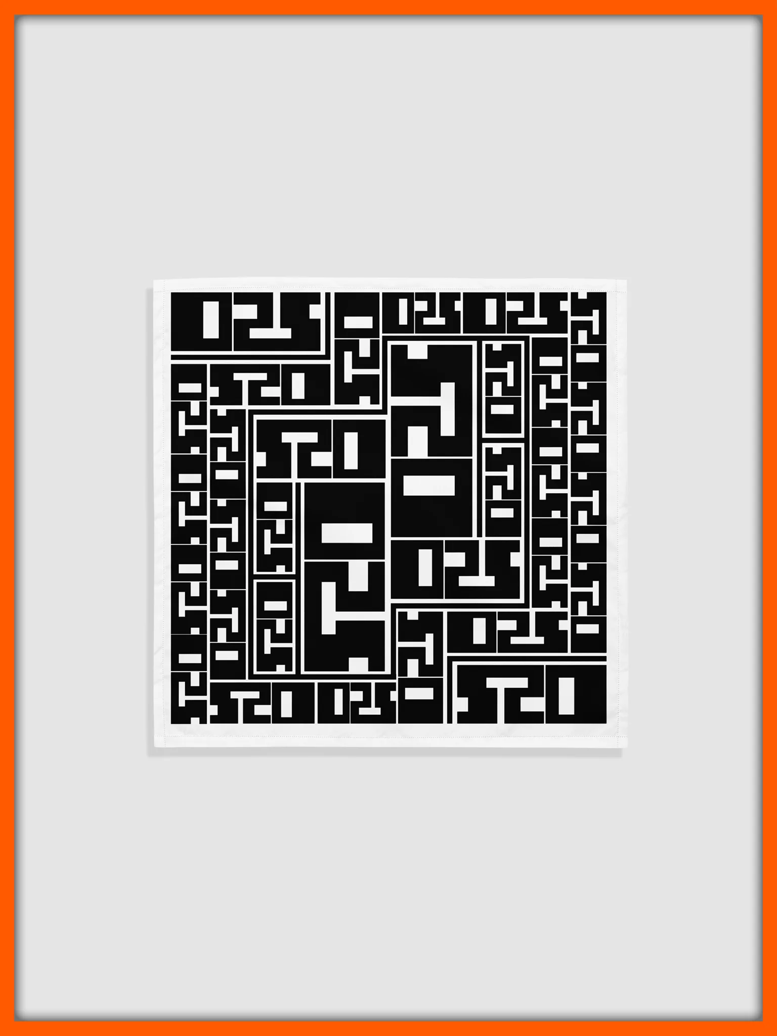 D2S Maze Bandana product image (1)
