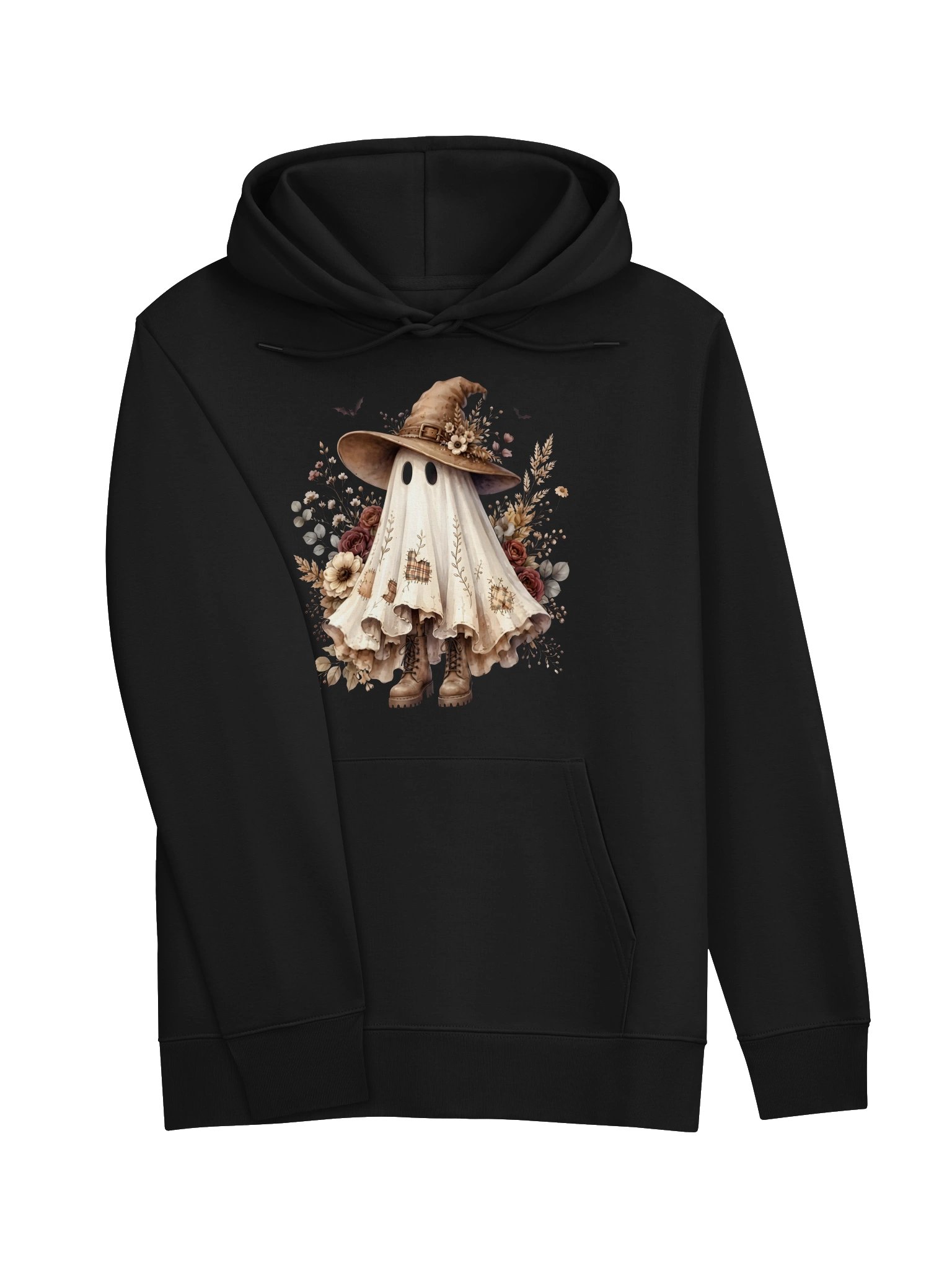 Whimsical Witch Ghost Hoodie product image (3)