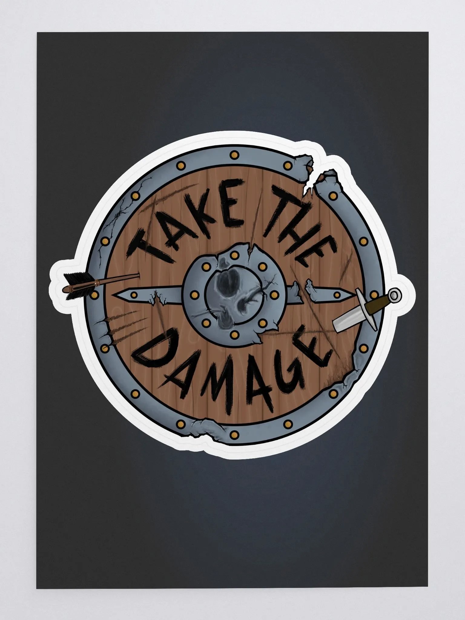 TTD Kiss Cut Sticker product image (2)