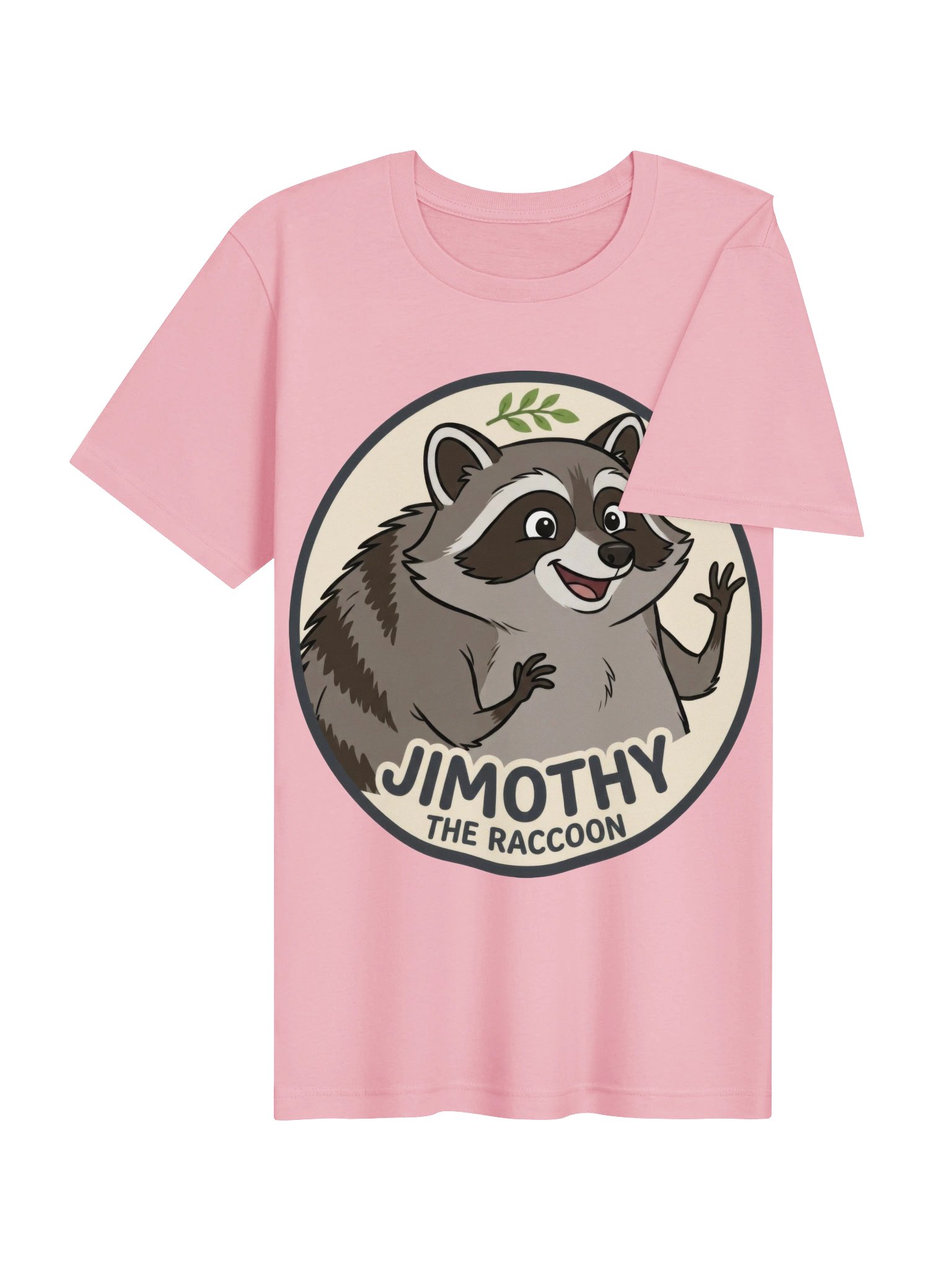 Jimothy the Raccoon Pink Tee product image (5)