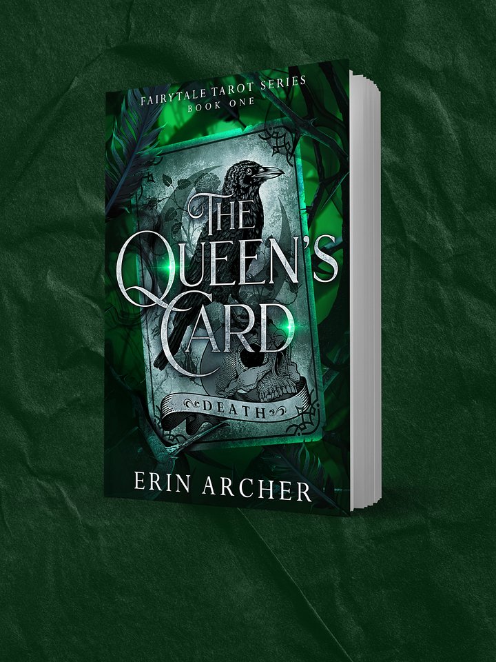 The Queen's Card Signed Paperback SPRAYED EDGE product image (1)