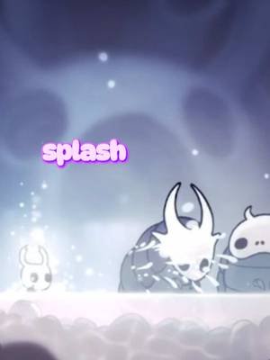 Jus splashin around🤣🍄🌸#vtuber #vtuberclips #funnymoments #hollowknight 
