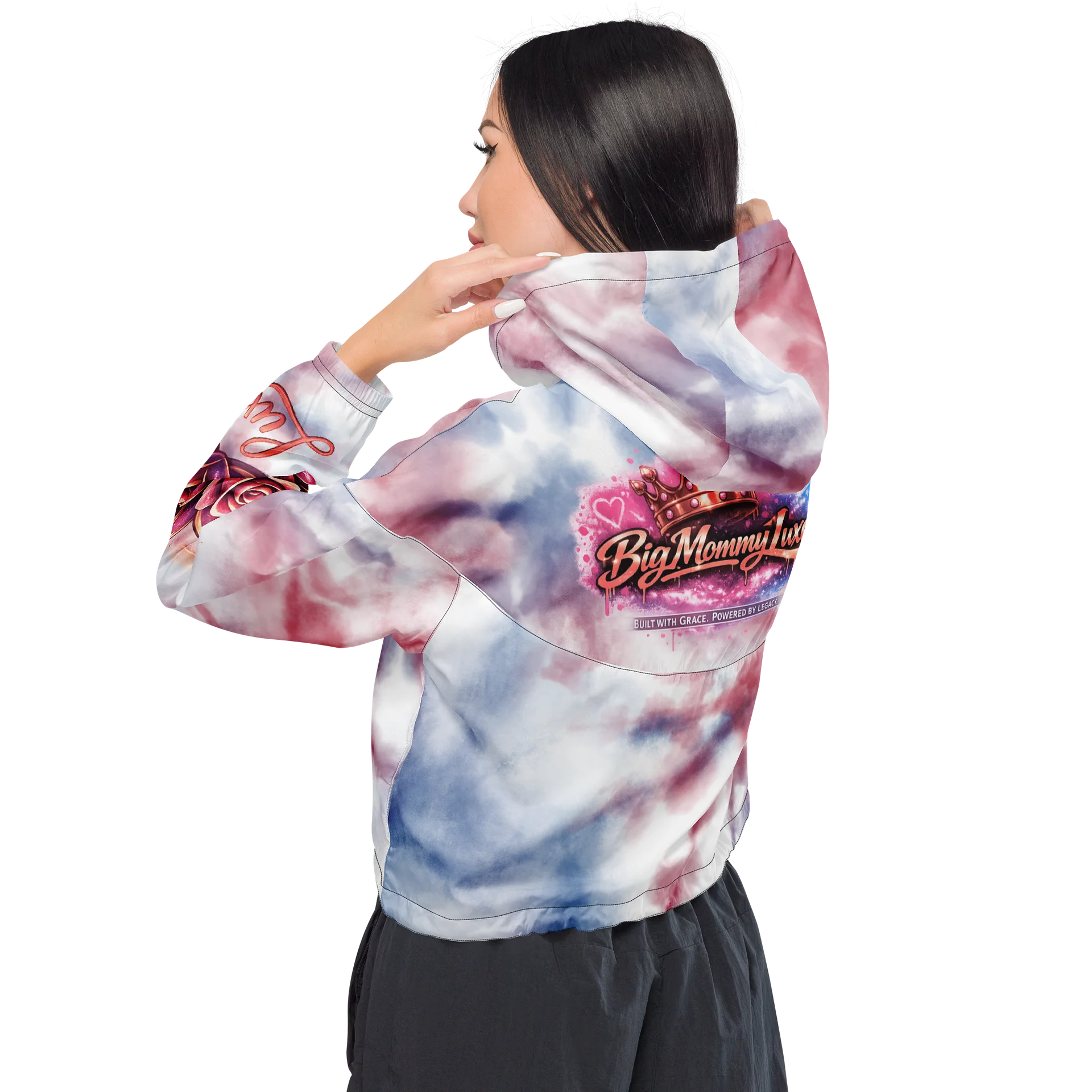 BigMommyLuxe Crop Top Windbreaker product image (3)