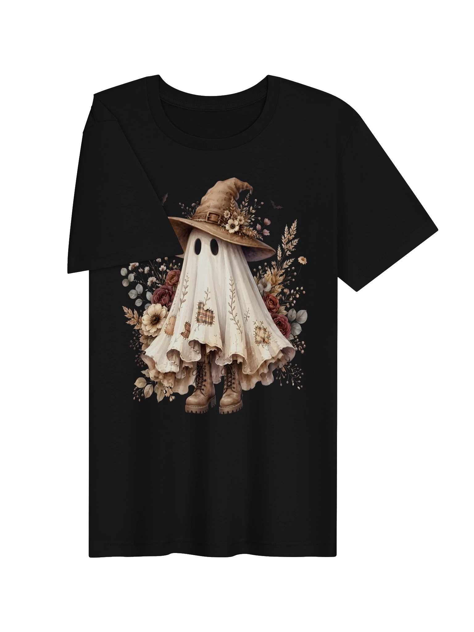 Witchy Ghost Floral Tee product image (13)