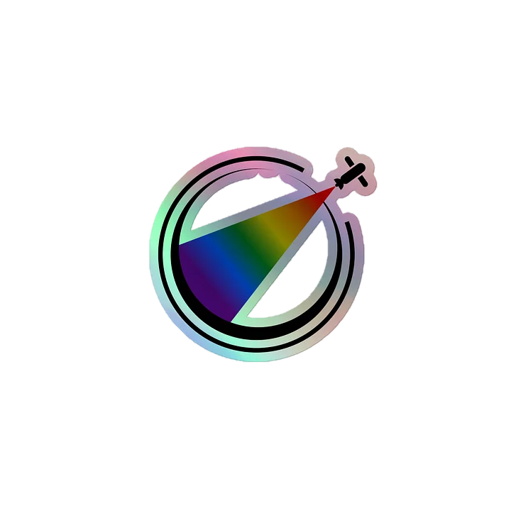 SpaceFromSpace Icon Holographic Sticker product image (1)