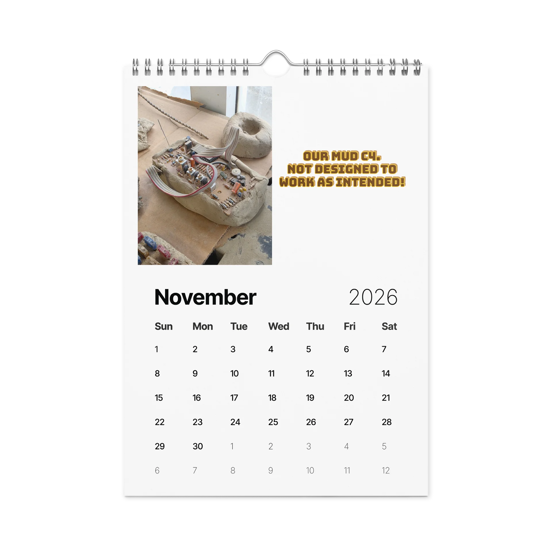 Mud Museum Calendar product image (11)