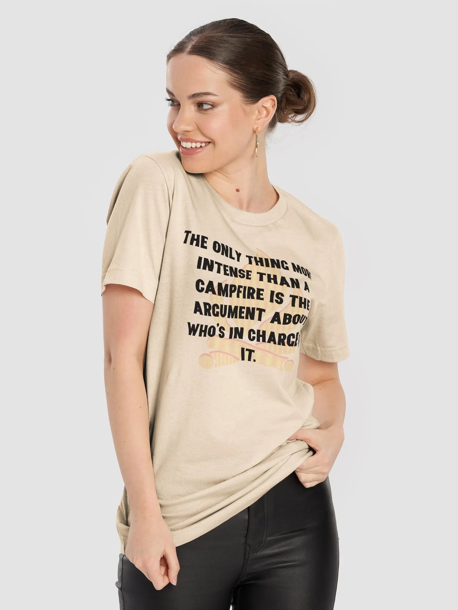 Campfire Metaphor Graphic Tee product image (8)
