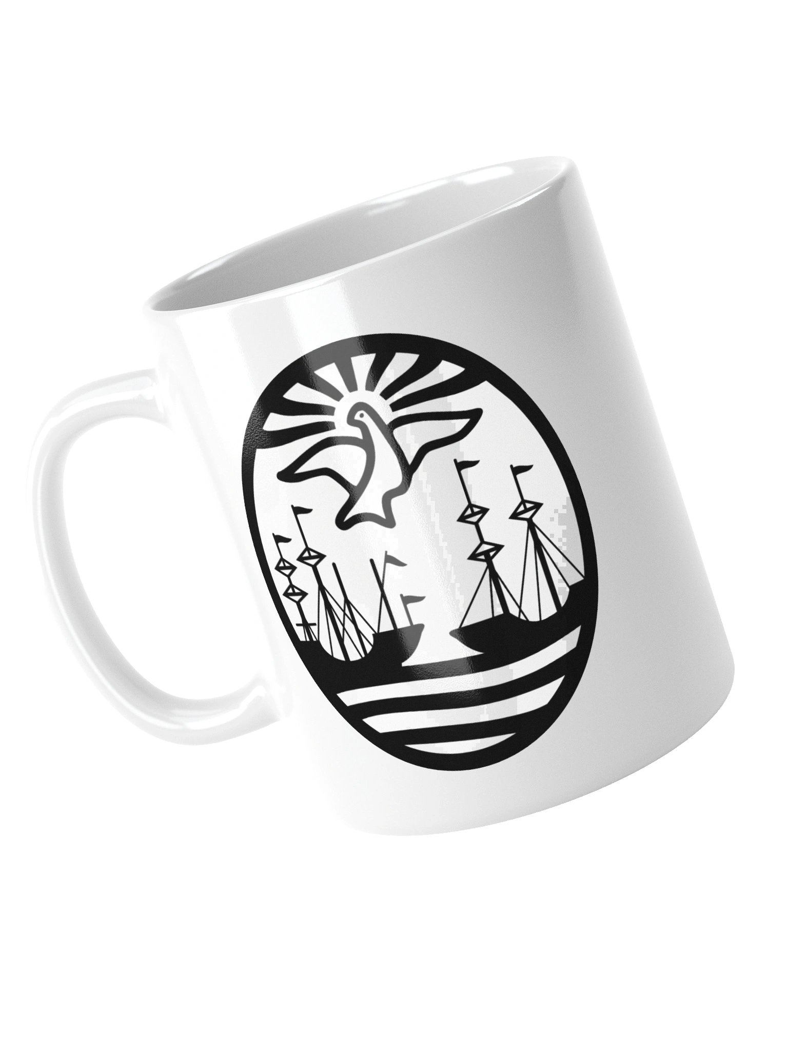 White Glossy Mug product image (15)