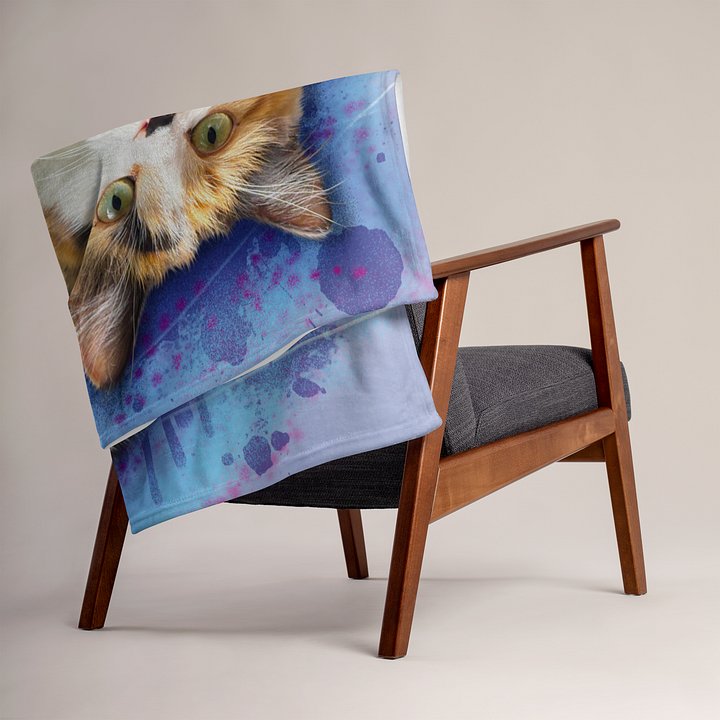 Fluffy Family Throw Blanket | Couverture Famille product image (2)