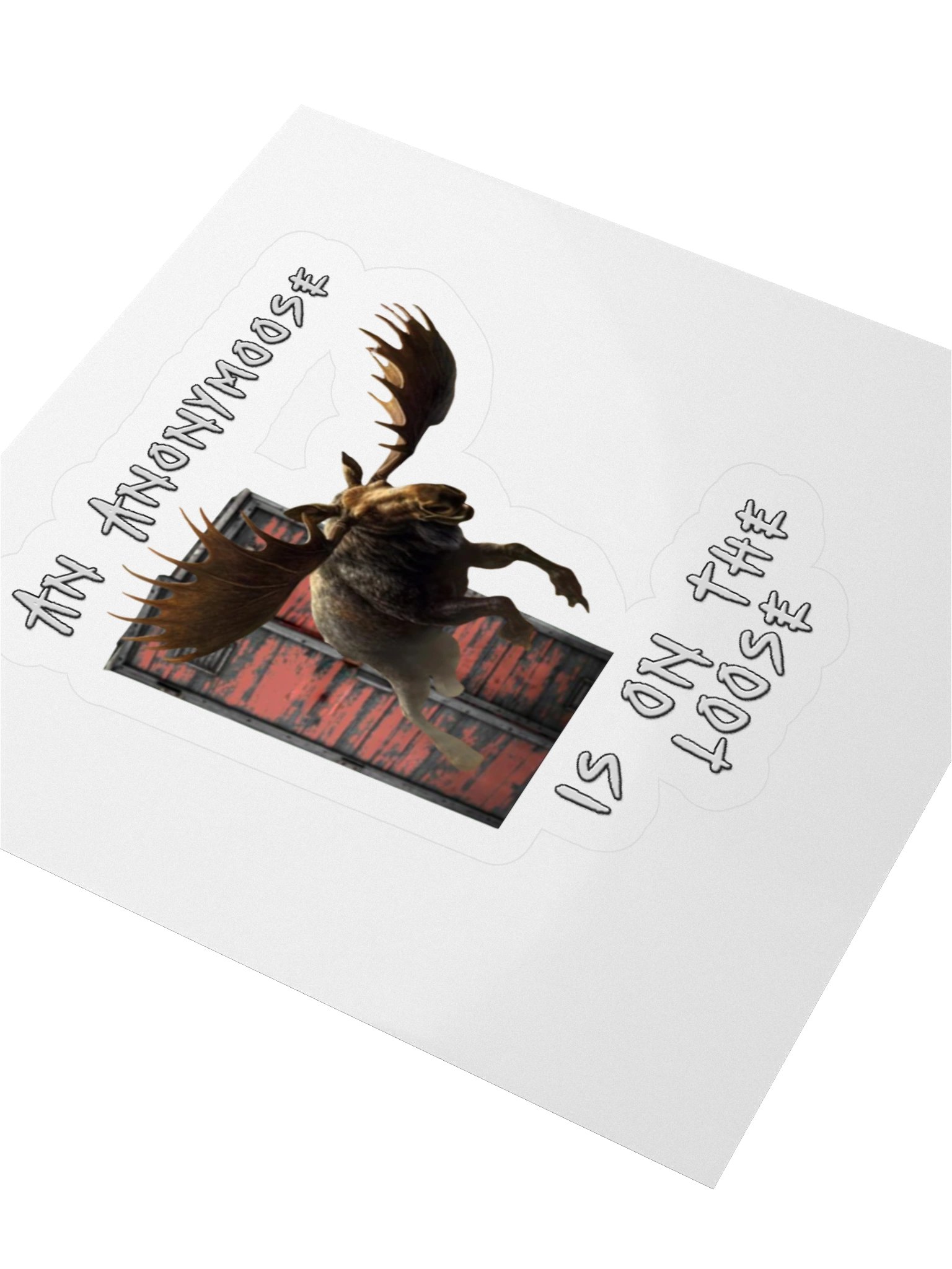 Synisisms - Anonymoose Sticker product image (7)