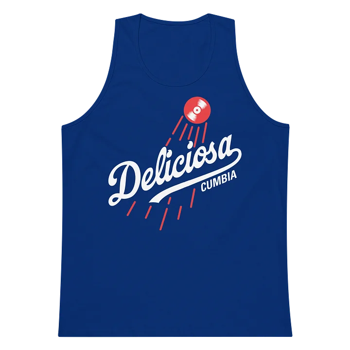 Deliciosa Cumbia | D-Blue Tank | Unisex | L.A. product image (1)