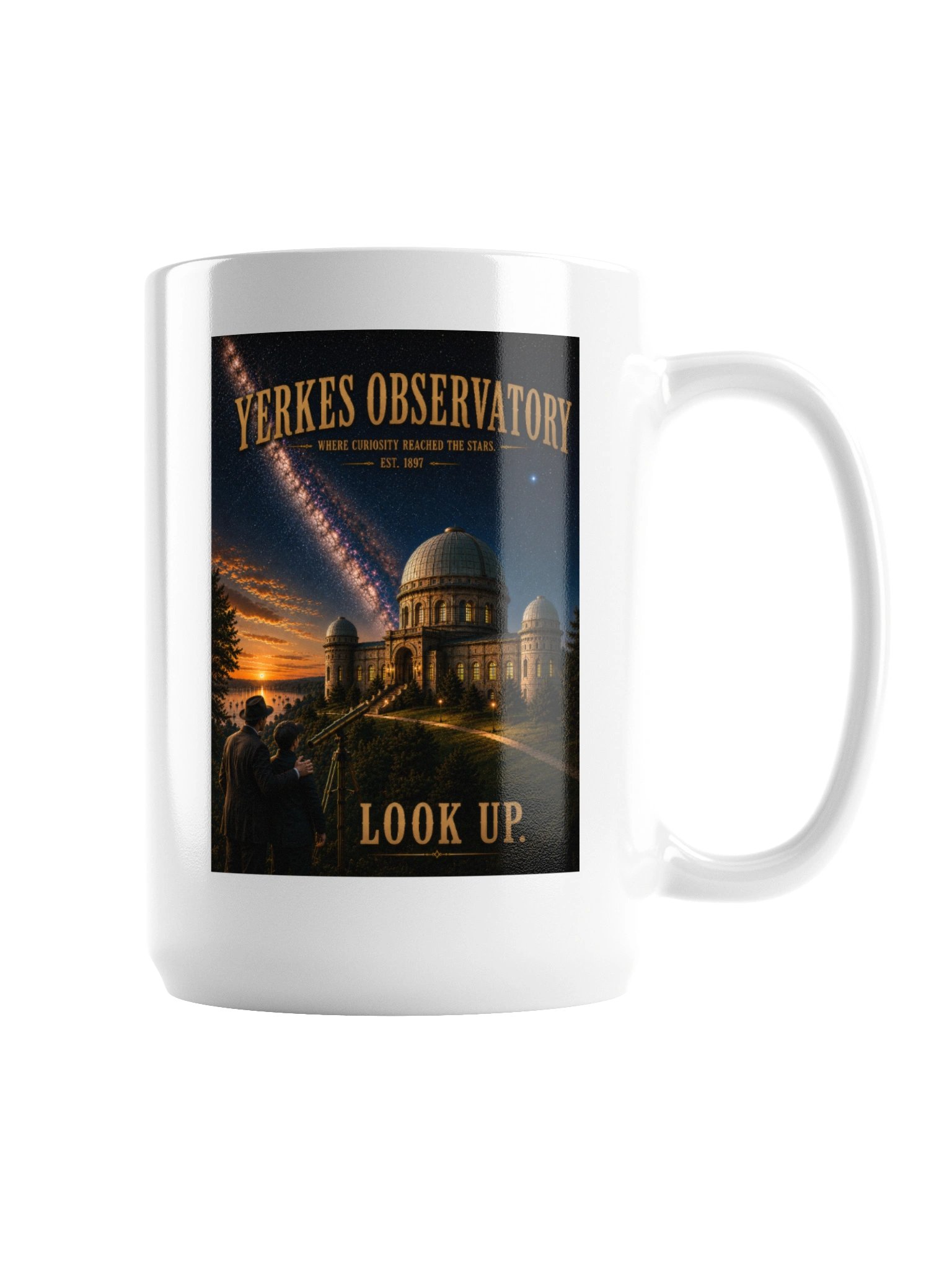Yerkes Observatory 15oz Mug product image (3)
