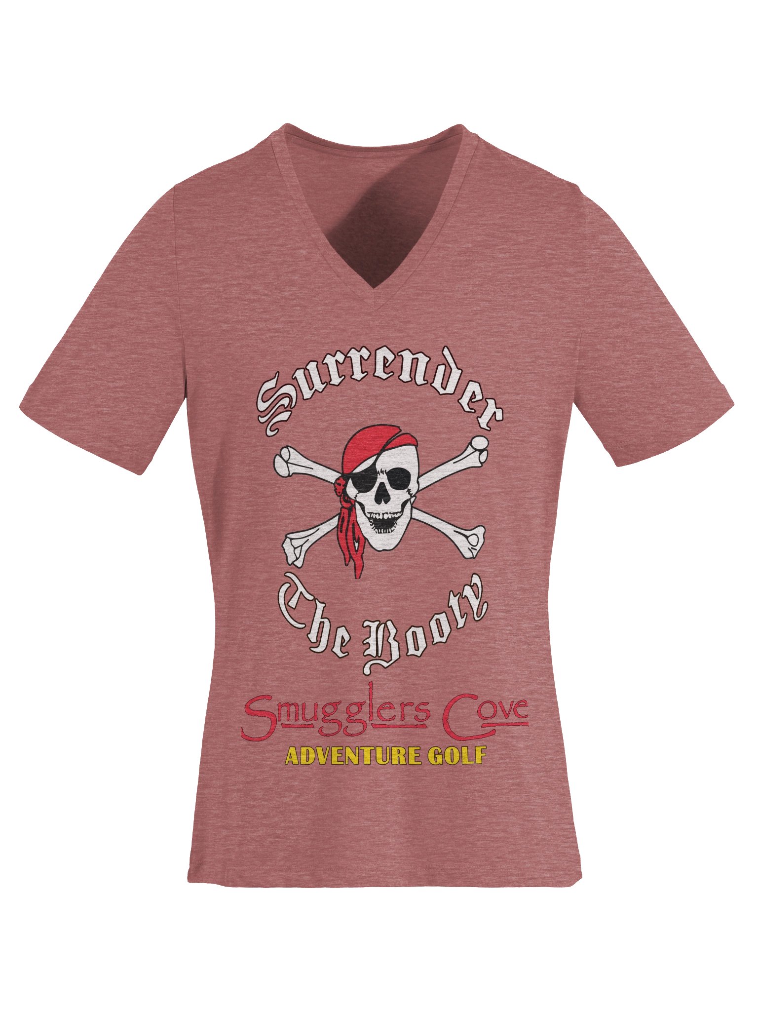 "Surrender the Booty" Women's V Neck T-Shirt product image (36)