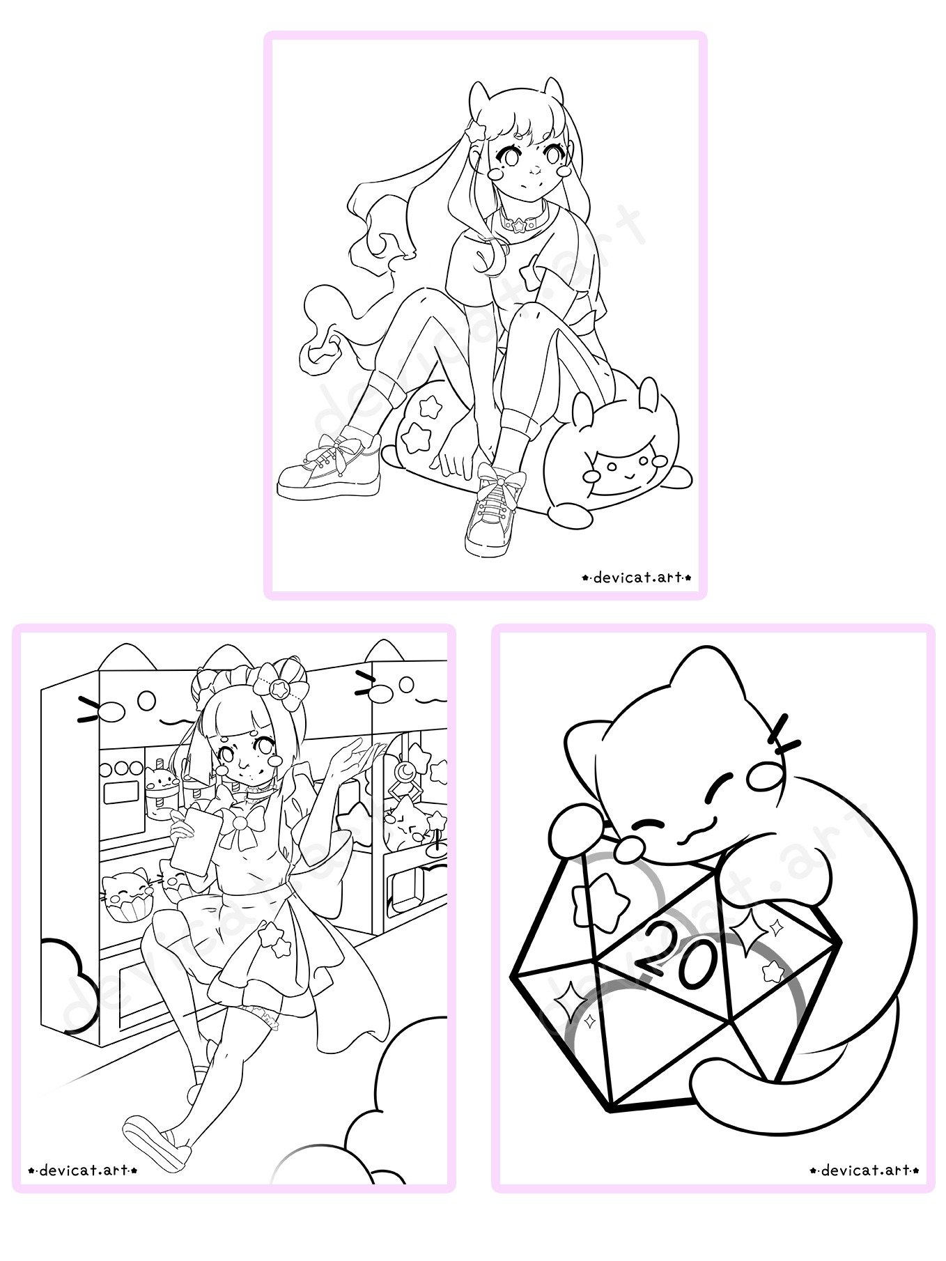 Coloring Page Bundle 13 product image (1)