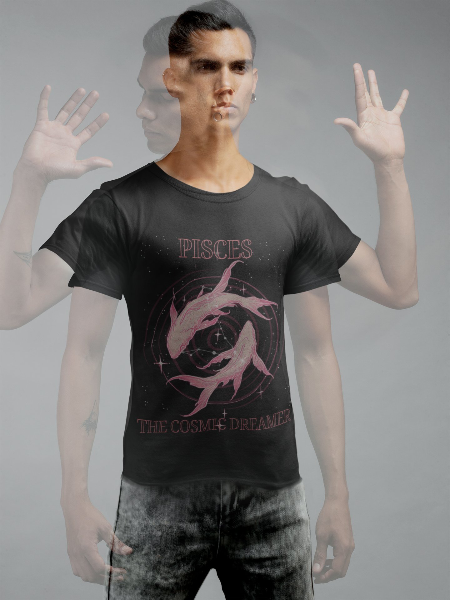 Pisces Cosmic Dreamer Tee product image (3)