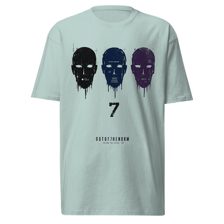 Drip Skull Trio '7' — Premium Heavyweight Tee product image (2)