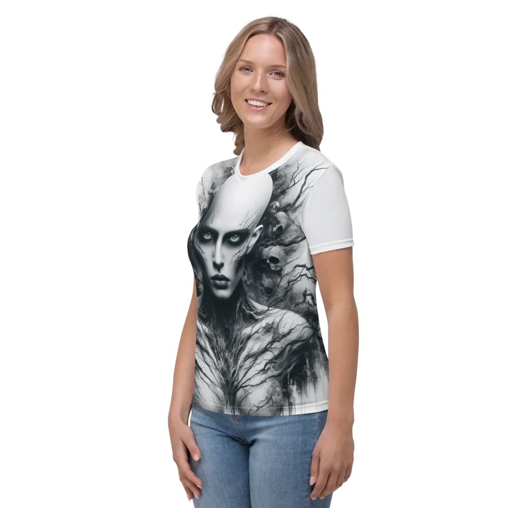 Gothic Branches Bald Head Women's Tee product image (3)