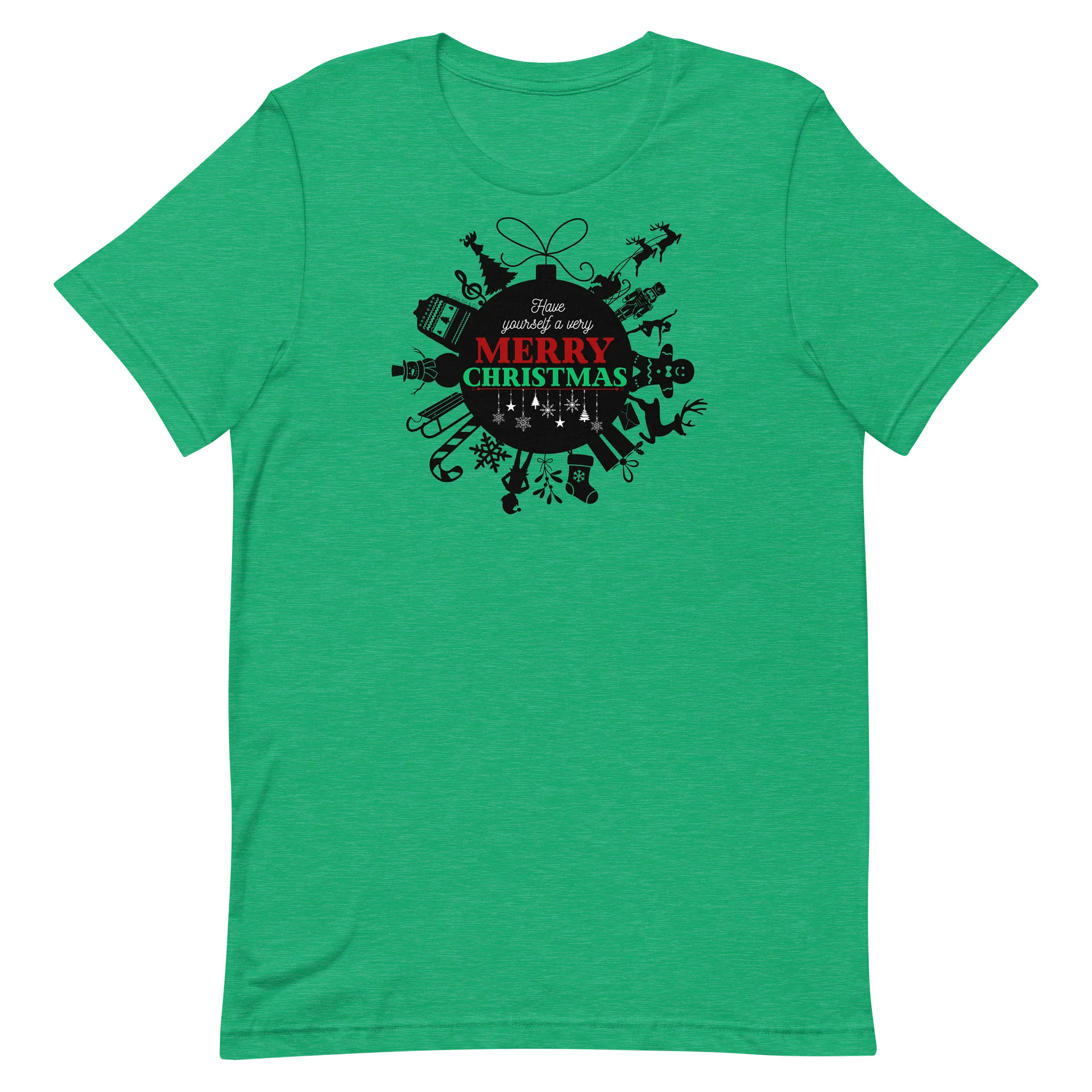 Merry Christmas Ornament Holiday Tee product image (56)