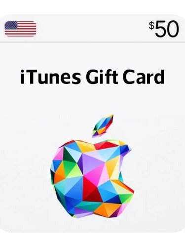 GIFT CARD ITUNES 50$ product image (1)