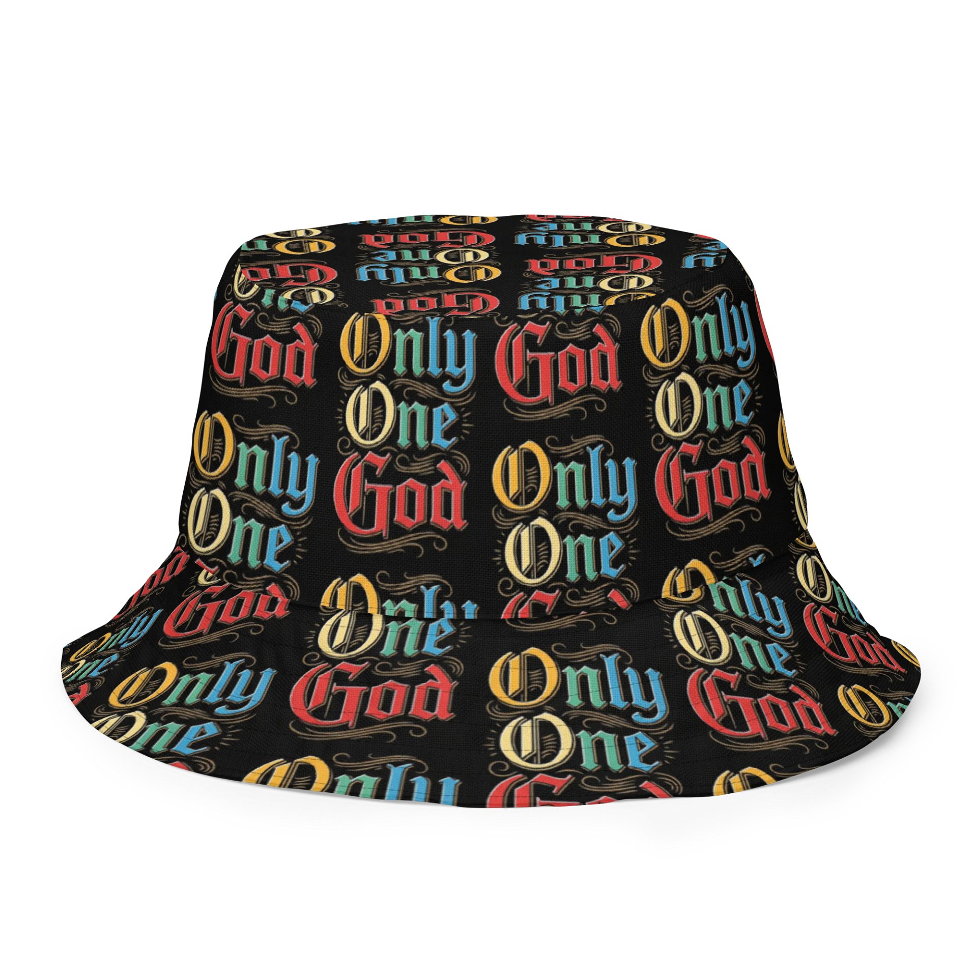Only One God Buck Hat product image (8)