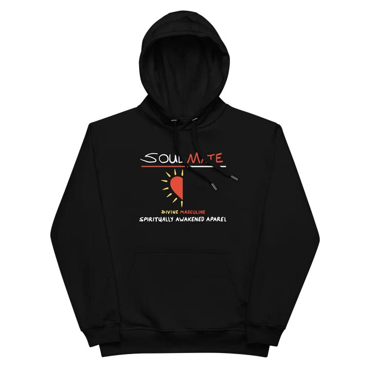 'Soul Mate - Divine Masculine' Organic Cotton Eco Hoodie product image (2)