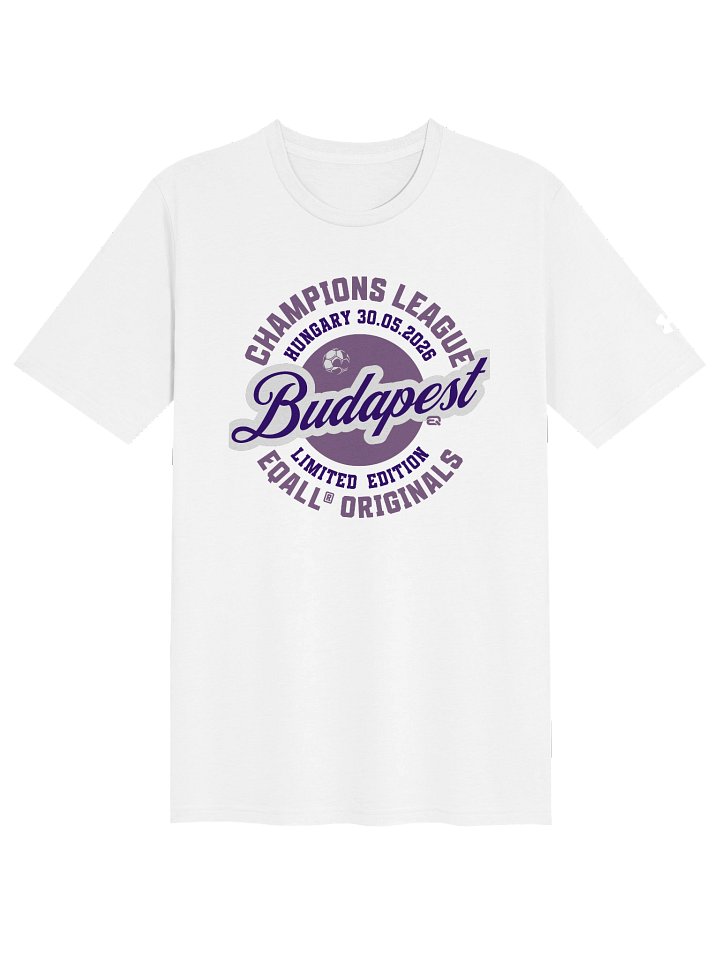 EQALL® ft. Under Armour® Unisex Athletic Tee_Champions League_Purple product image (1)